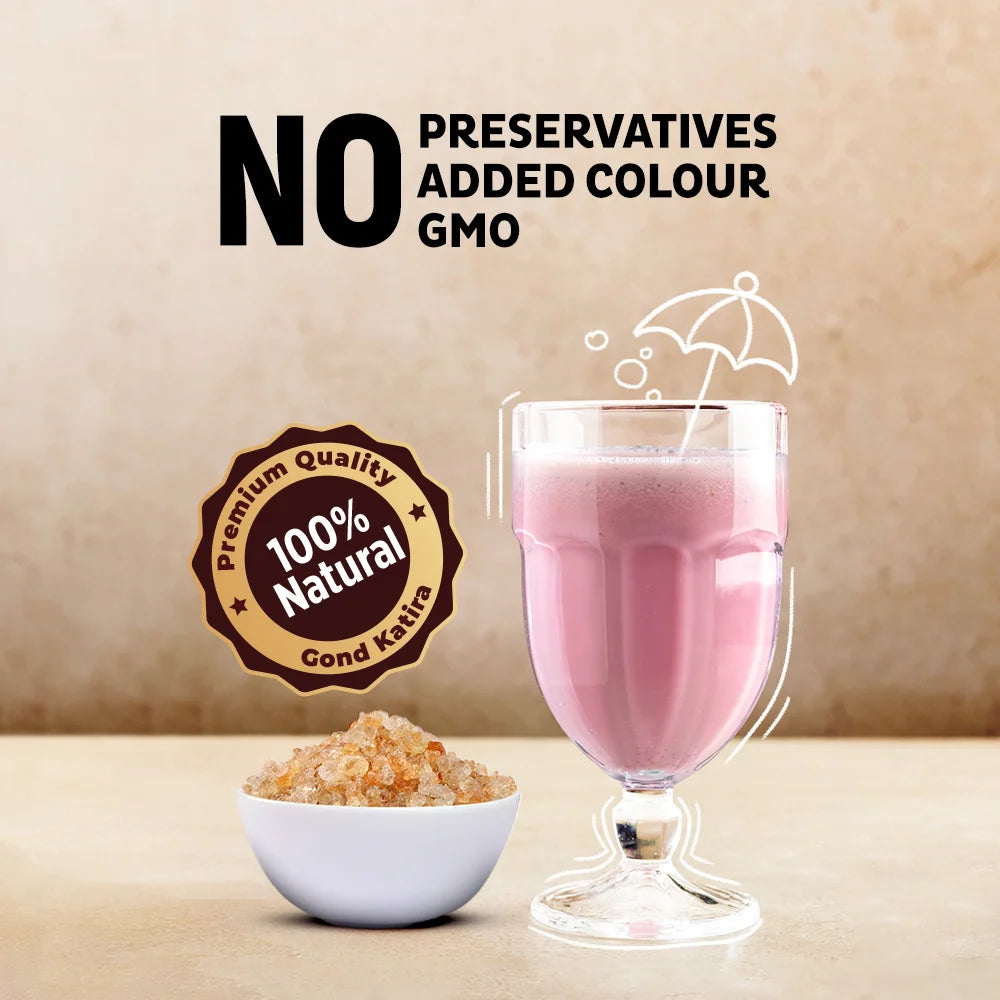 Orika Gond Katira (Tragacanth Gum) โ 80g | Natural Cooling Agent | Premium Quality | For Sharbat, Desserts & Ayurvedic Use - Orika Spices India